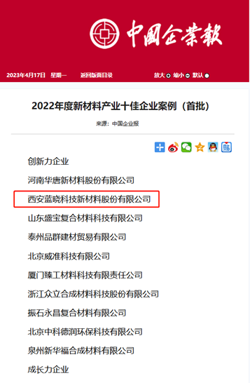 热烈祝贺尊龙凯时人生就是搏科技入选2022年度新质料工业十佳企业案例.png